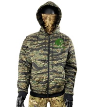 Hot Sale Tiger Stripe Woobie Hoodie Jacket