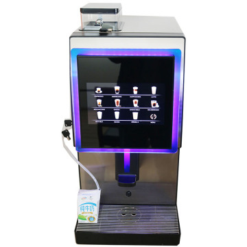 2021 fully automatic espresso machine with milk carafe