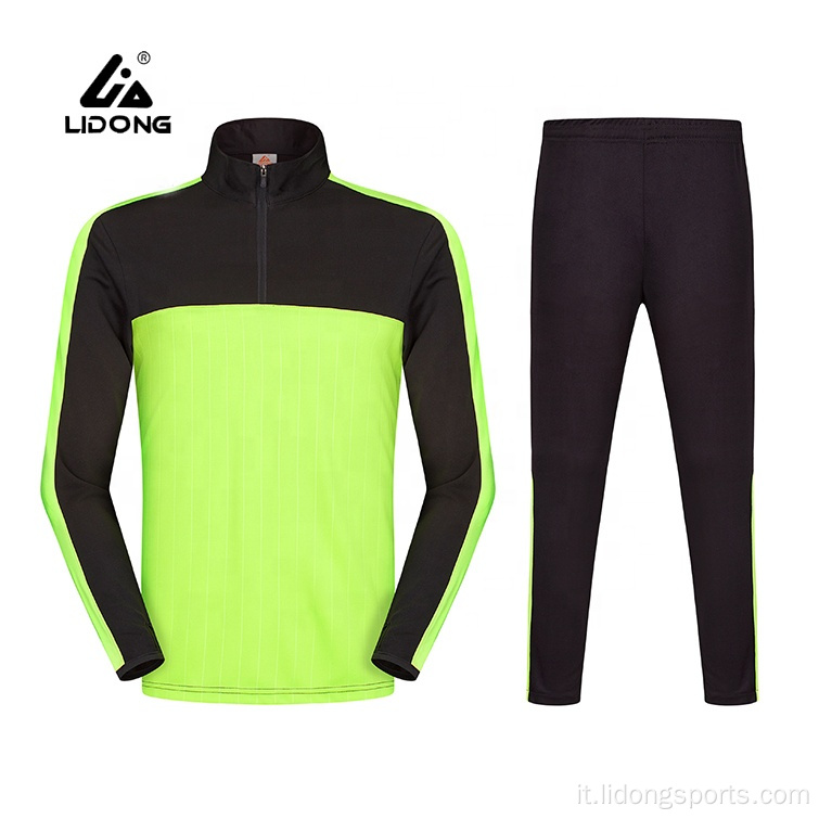 Nuova pista di arrivo personalizzata Suit Soccer Men Tracksuit