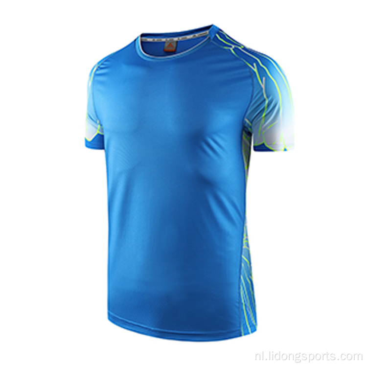 Groothandel tennishirt Polyester trainingskleding