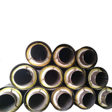 Yellow Jacket Thermal Insulation Anticorrosion Steel Pipe