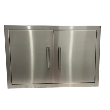Household Kitchen Bbq Grill Durable Access Door Stainless Steel Built In Bbq Double Access Door