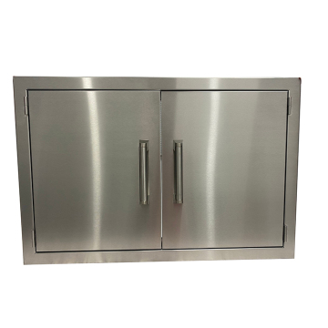 Household Kitchen Bbq Grill Durable Access Door Stainless Steel Built In Bbq Double Access Door