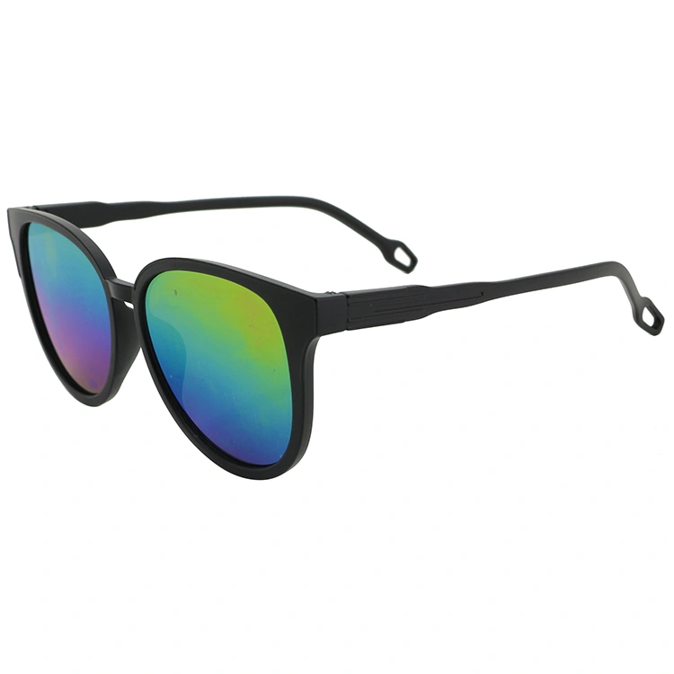 2020 Factory Directly Rainbow Lens Black Fashion Sunglasses