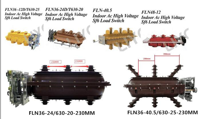 FLN36-12 price of indoor 11KV 24KV 33KV Gas Insulated sf6 load break switch for RMU