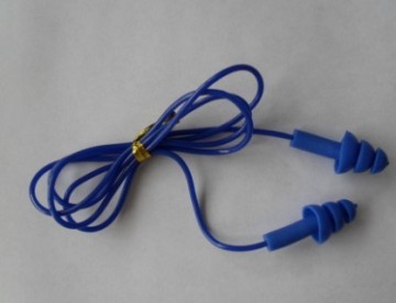 Silicon Ear Plug With Cord