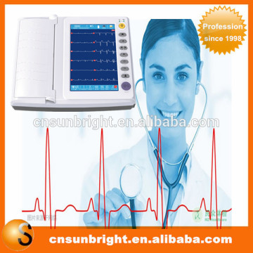 12 channel ECG- Portable ECG Monitor with CE