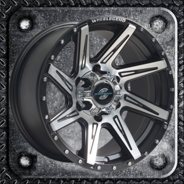 Chrome rivets SUV alloy wheel