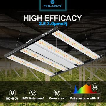 Đèn LED quang phổ đầy đủ phát triển ánh sáng 4bar