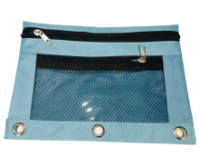 Fashion Student Pencil Case with Zipper Closure Fabric Pencil Bag