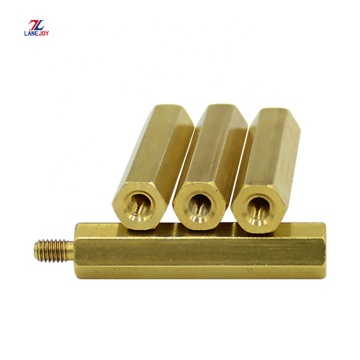 Customized Long hex brass coupling nut