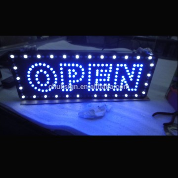 RGB LED open sign animation open sign outdoor LED open sign