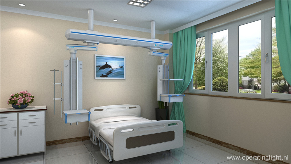 ICU room bridge with sliding move function