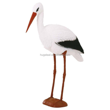 Pond Protection Garden Decoration Bird Deterrent Plastic Stork Decoy