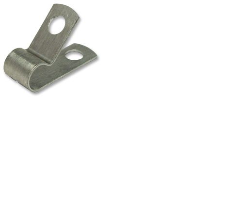Black 1/2'' P Clip Electrophoresis Steel Pipe Clip
