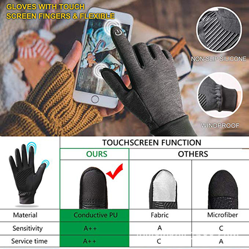 Men's and women's mittens in autumn and winter (4)