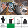 Men's and women's mittens in autumn and winter