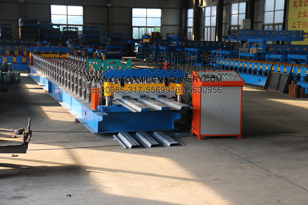 floor steel deck panel making roll forming machine