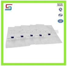 Transparent pp laminated bag in box with valve