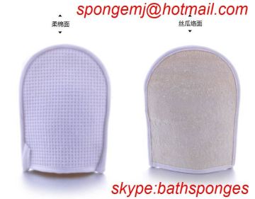 Bath mitt viscose bath glove