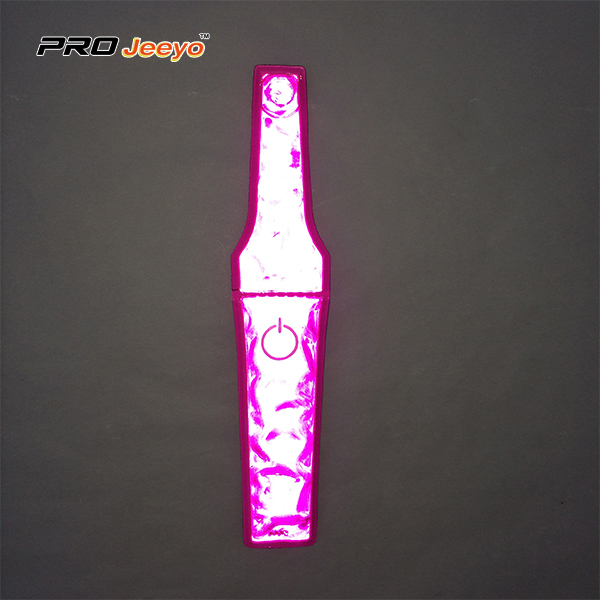 Reflective Visibility Warning Pvc Pink Magnetic Clipcj Ccj001