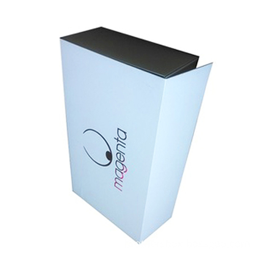 White Flat Pack Magnetic Folding Paper Boxes