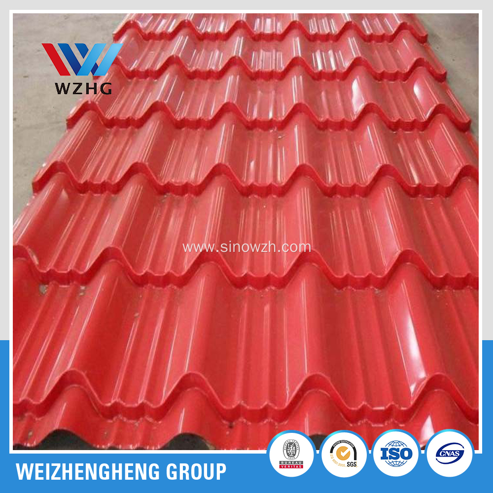 roofing steel corrugated galvanized iron sheet ppgi