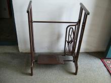 Domestic sewing machine stand.