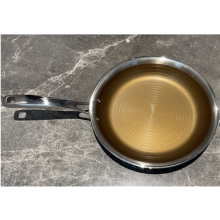 Griddle Nonstick Golden Pan Stainless Steel 20CM