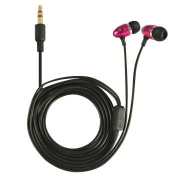 Auricolari stereo con cavo in-ear Auricolari Cuffie in metallo