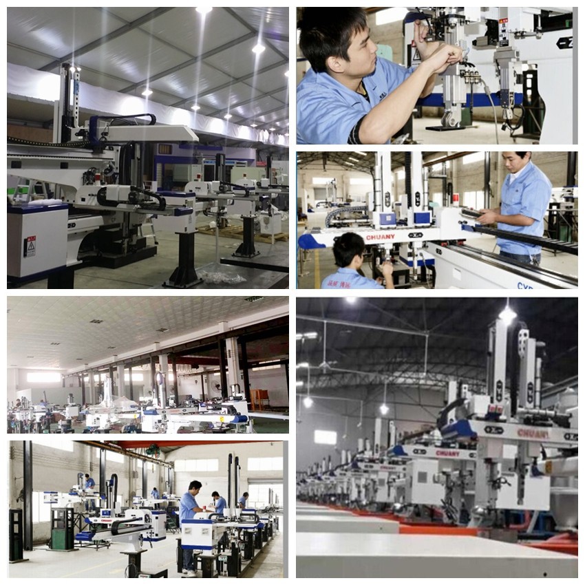 High Speed IML Robot arm IML automation system In Mold Labeling System for Injection molding machine