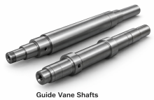 High-Strength Forged Francis Turbine Guide Vane Shaft