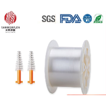 Medical level interdental brush filament materials