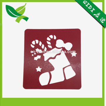 Plastic drawing Christmas Stencils