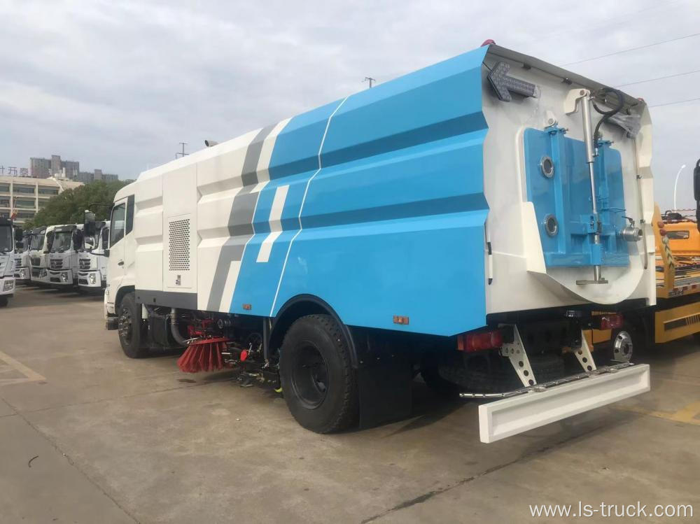 Dongfeng tianjin 16m3 Vacuum street sweeper truck