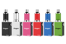 hecig Wax&dry herb vaporizer Casper Trio vaporizing
