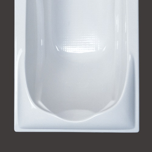 Economic simple common adult shower enamel steel 52 inch short small corner drop-in bathtub manufacturer