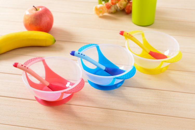 high quality pet dog baby silicone feeding bowl