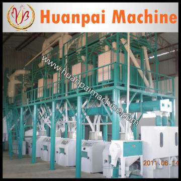 pneumatic wheat flour production plant