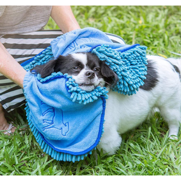 Tuala penyerap anjing haiwan kesayangan