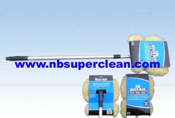Extendable reach handle wash mop, Car auto wash mop