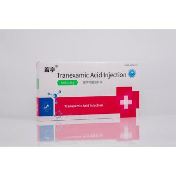 Tranexaminezuurinjectie 5 ml: 0,25 g