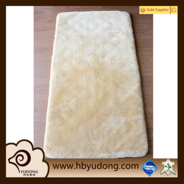 sheepskin fur blanket