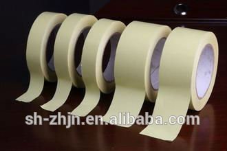 Heat resistance Writable tape waterproof crepe paper tape for paint coating