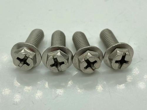 Phillips Slotted Hex Washers Screws 10#-32*1/2 Benang Knurl