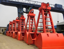Four Rope Mechanical Crane Grab Bucket for Handling