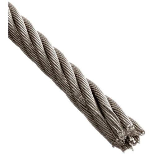 ROPE DE TIRE D&#39;ACIER 7X7 GALVANISÉ 10 mm