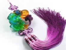 Feng shui Car Crystal Ornaments--Chinese Dragon-Pixiu