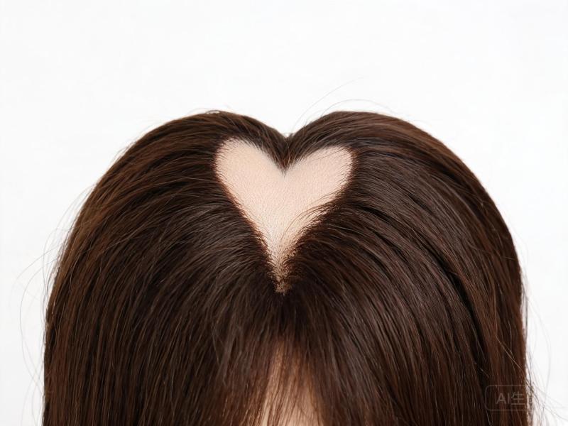 Dark Brown V-Part Wig Human Hair