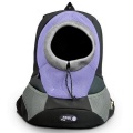 Lilac Small PVC and Mesh Pet Backpack